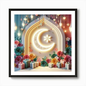 Muslim Holiday 2 Art Print