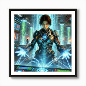 Alina Volkov Energy Harvesting Converted Art Print