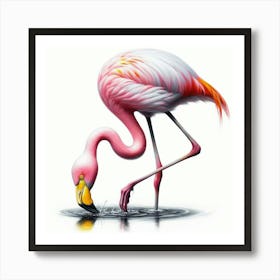 Flamingo 1 Art Print