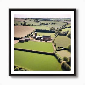 Country House And Farm Art Print