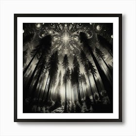 Ethereal Forest 2 Art Print