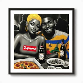 Supreme Couple 19 Art Print