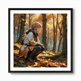 Autumn Forest 1 Art Print