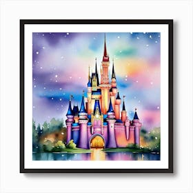 Cinderella Castle 38 Art Print