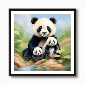 Panda 15 Art Print