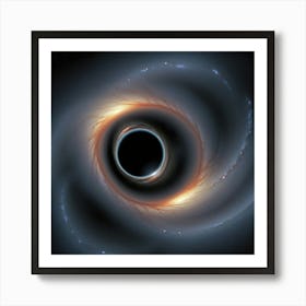 Black Hole 4 Art Print