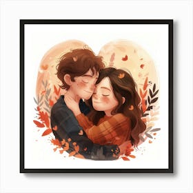 Fall In Love Art Print