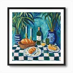 La Dispensa Del Cuoco Trattoria Italian Food Kitchen Art Print