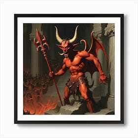 Devil 2 Art Print