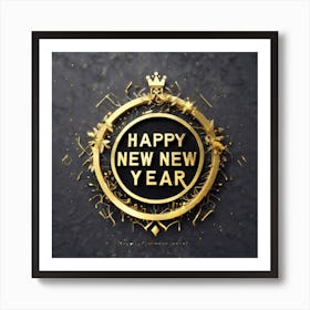 Happy New Year 98 Art Print