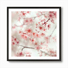 Cherry Blossoms Art Print