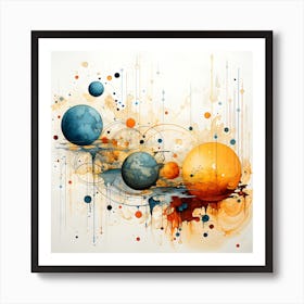 Planets - Solar System 3 Art Print