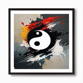 Yin Yang 39 Art Print