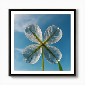 Four Leaf Clover Art Print