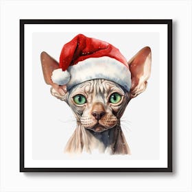 Sphynx Cat 2 Art Print