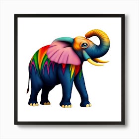 Rainbow Elephant 2 Poster