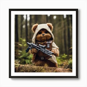 Star Wars Chewbacca Art Print