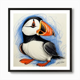 Puffin 14 Art Print