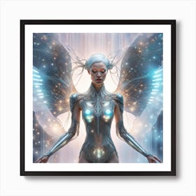 Angel Of Light 2 Art Print