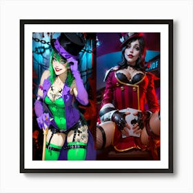 Dc Cosplay Art Print