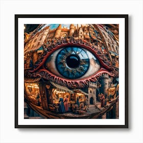 Eye Of The City 1 Art Print