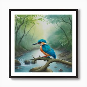 Kingfisher 1 Art Print