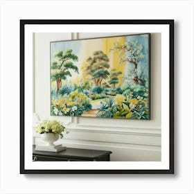 Garden In Bloom Art Print