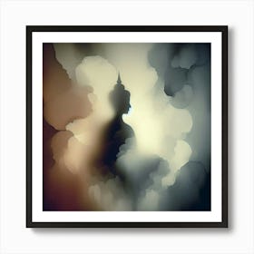 Buddha In The Clouds 2 Art Print