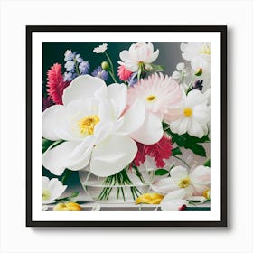 Flowers In A Vase Art Print