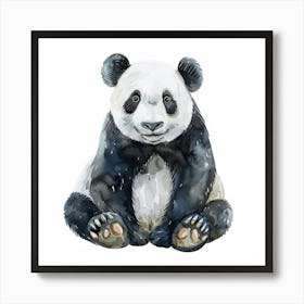 Panda Bear Canvas Print Art Print