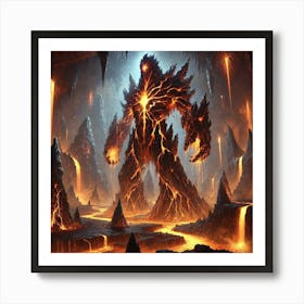 Core Elementals Art Print