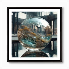 Sphere Of Water 1 Art Print