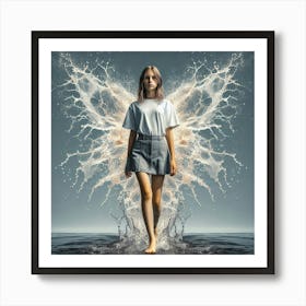 Angel Wings 7 Art Print