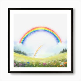 Rainbow In The Sky 9 Art Print