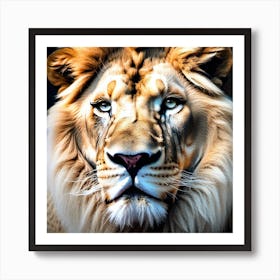 Lion Portrait 18 Poster