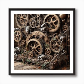 Daemones ex machina #4 Art Print