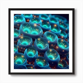 Cell Structure 1 Art Print