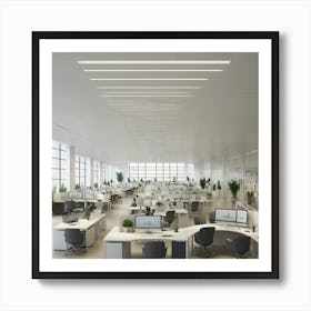 Modern Office Space Art Print