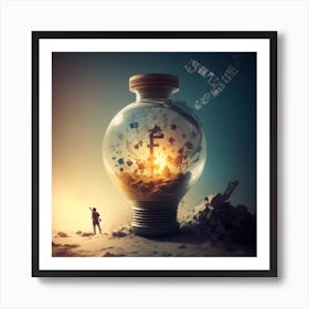 Light Bulb 1 Art Print