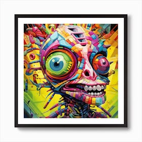 Psychedelic Art 4 Art Print