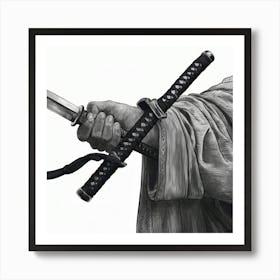 Samurai Art 115 Art Print