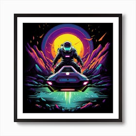 Space Explorer 2 Art Print