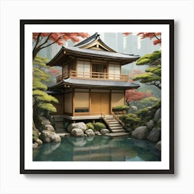 Japanese House 1 Art Print 1 (3) Art Print