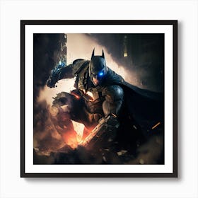 Batman Arkham Knight 1 Art Print