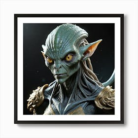 Elven Warrior Art Print