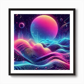 Psychedelic Art 2 Art Print