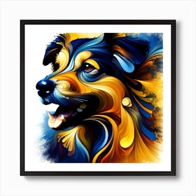 Dog Breed 08 Art Print