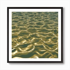 Realistic Water Flat Surface For Background Use (6) Art Print