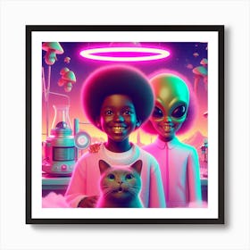 Aliens Art Print