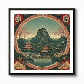 Chinese Landscape 2 Art Print